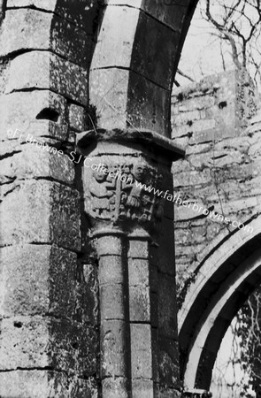 DETAILS OF CAPITALS RE OF SOUTH WALL : EAST CAP OF IST PILLAR